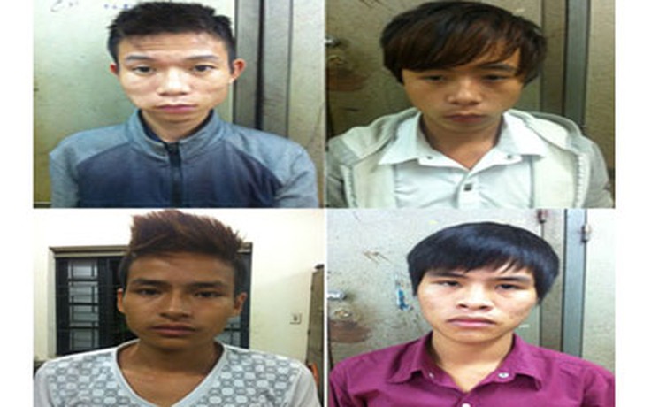 Bắt nhóm cướp tài sản, đốt xe taxi